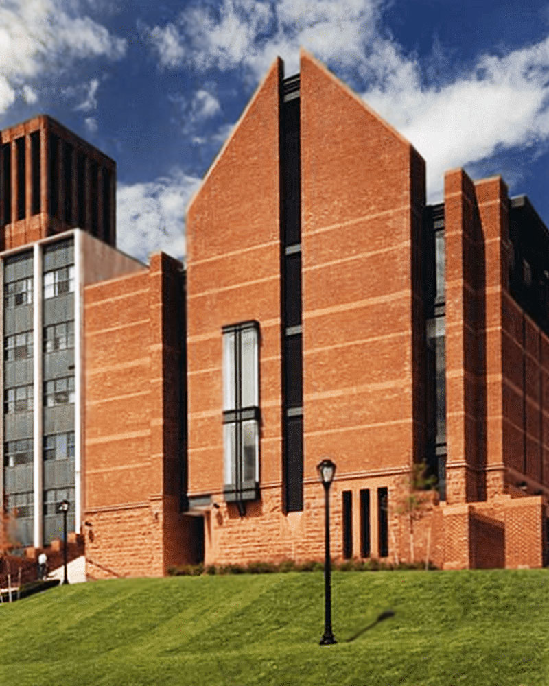 Picture of Center for Molecular Biology building at Yale University